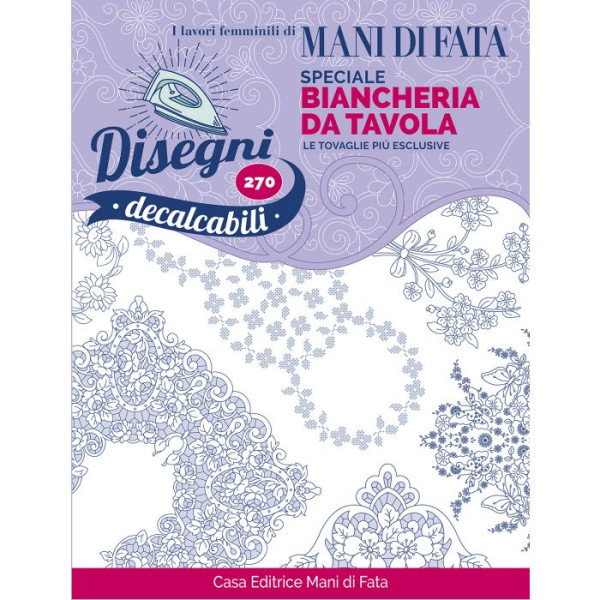 Disegni Decalcabili - Biancheria da Tavola n. 270